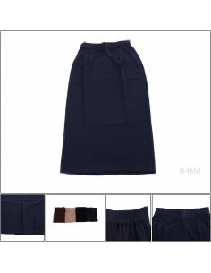 Rok Panjang/Long Skirt Polos Channel XL-3XL