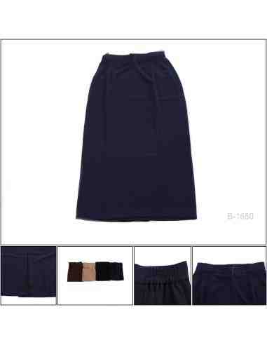 Rok Panjang/Long Skirt Polos Channel XL-3XL