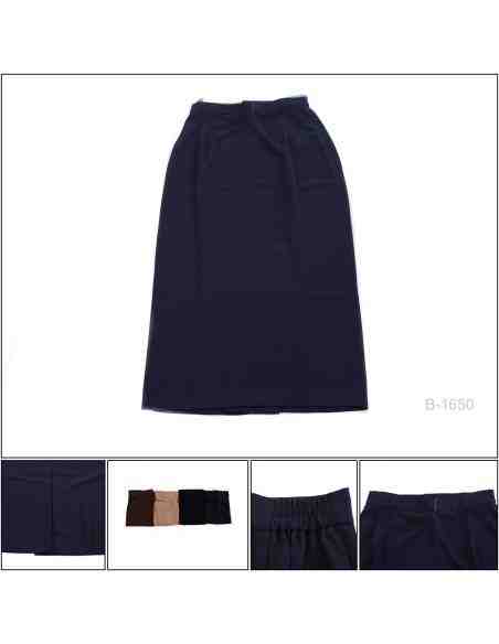 Rok Panjang/Long Skirt Polos Channel XL-3XL