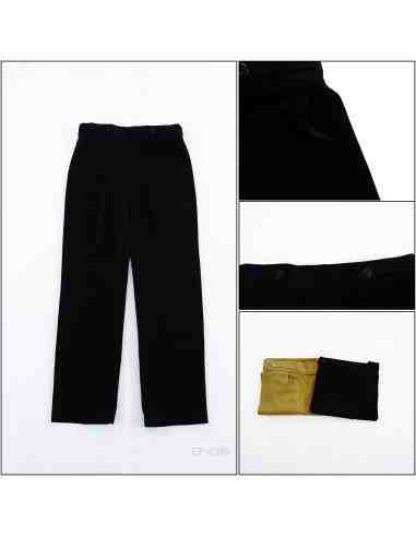 Celana Panjang Formal Salur Cewek Chanel S-L