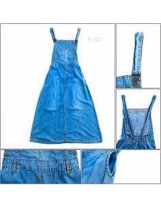 Bandatan Rok Panjang Jeans Cewek All Size Webe