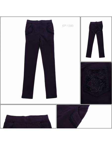 Celana Legging Panjang Bahan Tebel Cewek Ippo 28-42