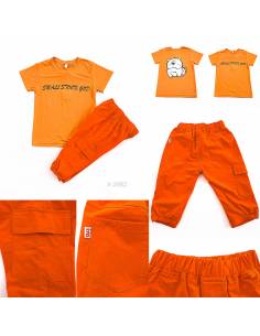 Setelan Kaos Anak Cowok Lengan Pendek 3XK 17