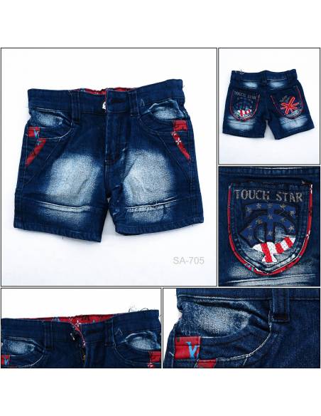Celana Pendek Jeans Anak Cewek Beauty 14-16