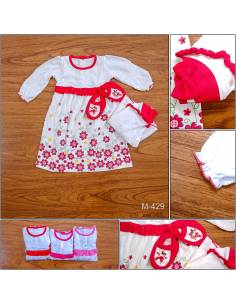 Busana Muslim/Dress Muslim Anak Cewek Angeline All Size