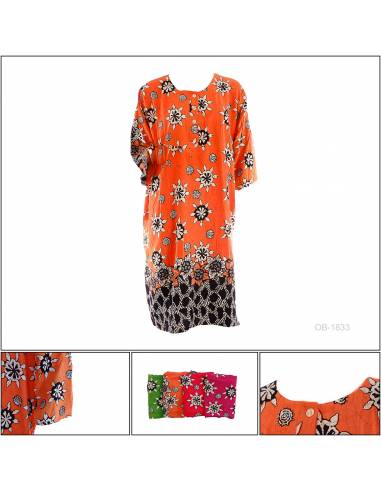 Daster Ibu Lengan 3\4 Pendek Marisa L