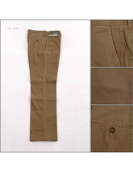 Celana Panjang Formal Cowok Slim Fit Stretch Cardinal 33-38