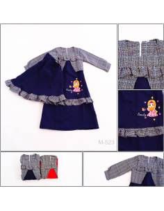 Baju Muslim/Dress Muslim Anak Cewek Maudy S