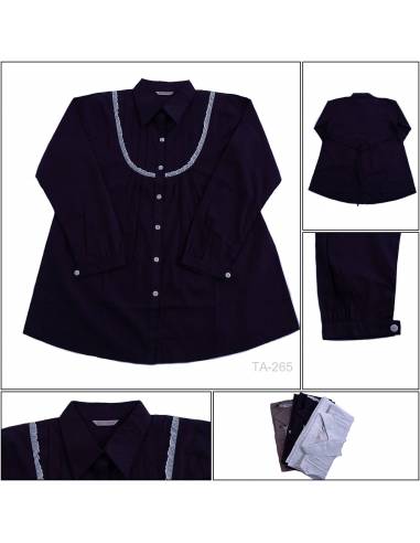 Blus Hamil Lengan Panjang Eluis Galue All Size