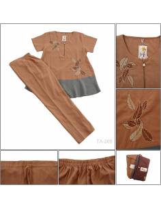 Setelan Baju Hamil Dan Menyusui Lengan Pendek Grace All Size