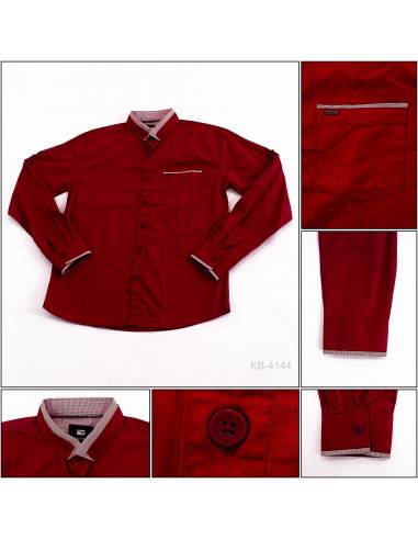 Kemeja Cowok Lengan Panjang Topten M-XL