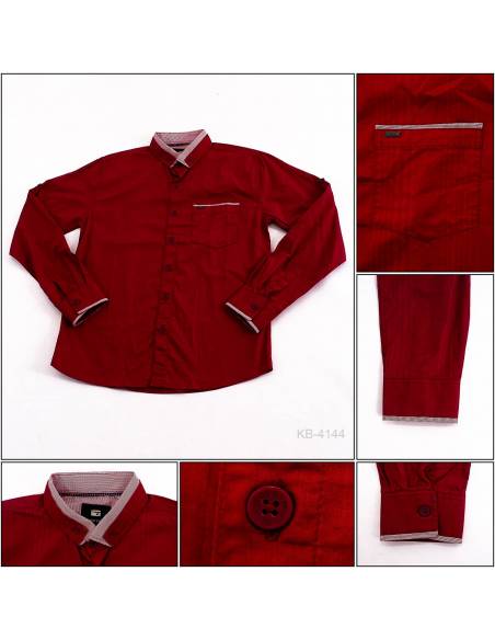 Kemeja Cowok Lengan Panjang Topten M-XL