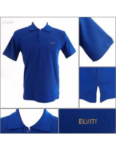 Kaos Kerah Cowok Polos Lengan Pendek Elviti S