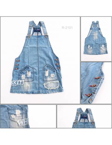 Bandatan Rok Jeans Cewek Penza M-XL