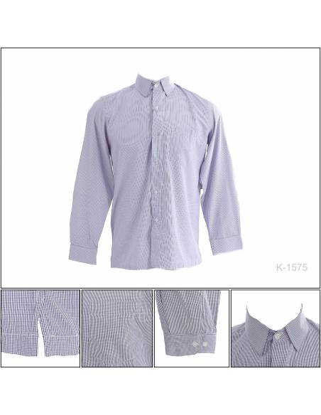 Kemeja Formal Cowok Regular Lengan Panjang Calcio M