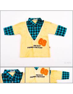 Kaos Kerah Anak Cowok Lengan Pendek BigBoy 4-8