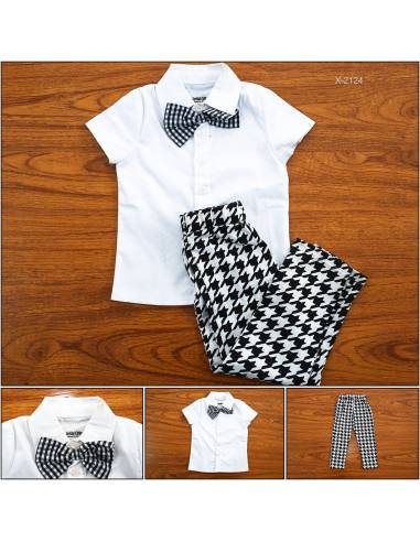 Setelan Kemeja Anak Cowok Lengan Pendek Special...