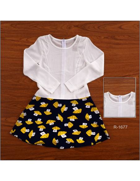 Dress Cewek Lengan Panjang Very Me