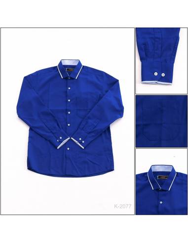 Kemeja Formal Cowok Regular Lengan Panjang...