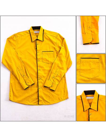 Kemeja Formal Cowok Regular Lengan Panjang Hanspeter L-XL