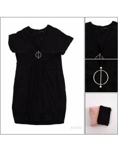 Dress Cewek Lengan Pendek All Size Lindy