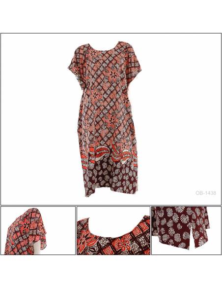 Daster Kelelawar Lengan Pendek Marisa All Size