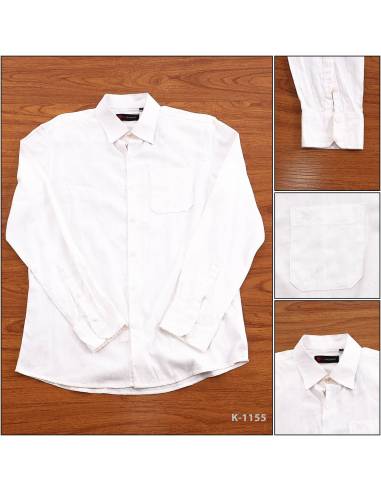 Kemeja Formal Cowok Regular Lengan Panjang Buzz XL