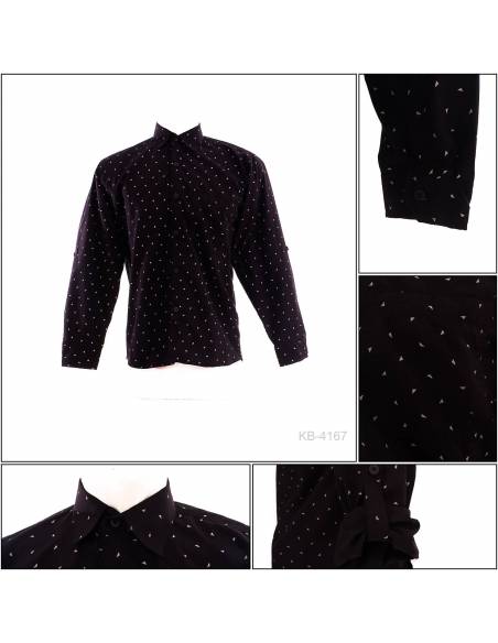 Kemeja Cowok Lengan Panjang John F Gee M-XL