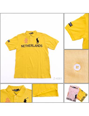 Kaos Kerah Cowok Lengan Pendek Polo Country M