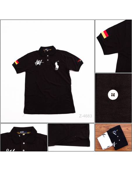 Kaos Kerah Cowok Lengan Pendek Polo Country L-XL