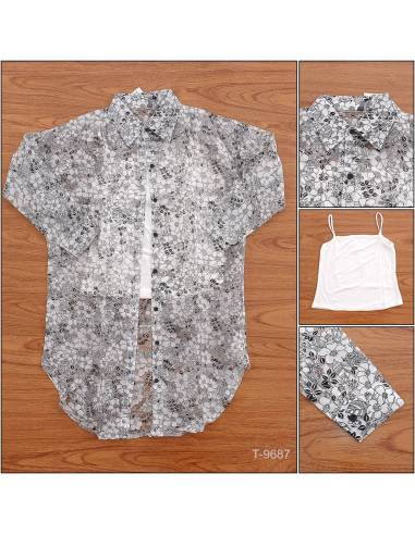 Atasan Tunik Cewek Lengan Panjang Kukky Top