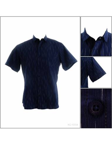 Kemeja Cowok Lengan Pendek Buzz M