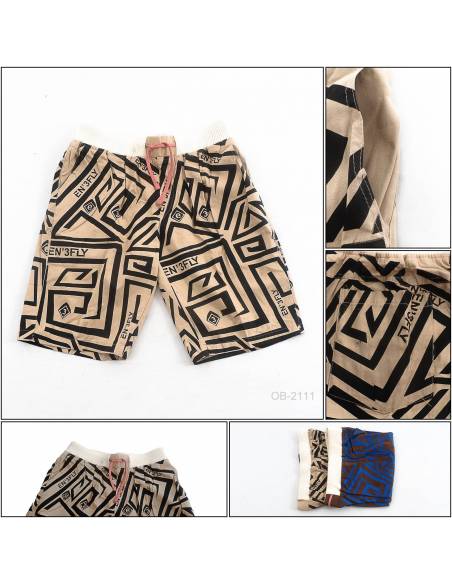 Celana Pendek Rib Kolor Cowok Spirit All Size