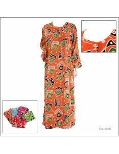 Daster Long Dress Lengan Panjang Marisa XL