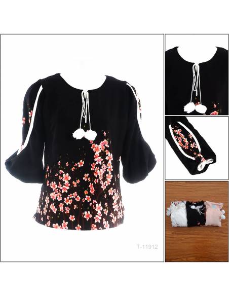 Atasan Cewek Lengan 7/8 Mizzle All Size