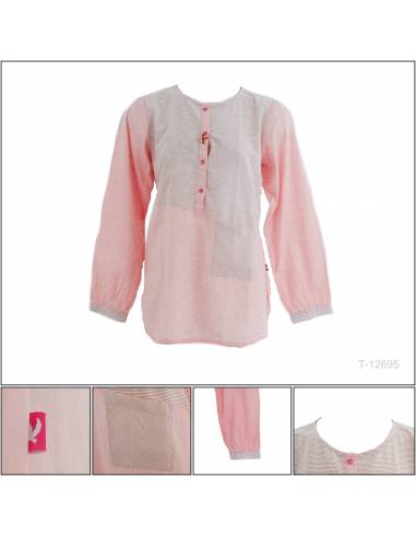 Kemeja Cewek Lengan Panjang Cardinal XL-2XL