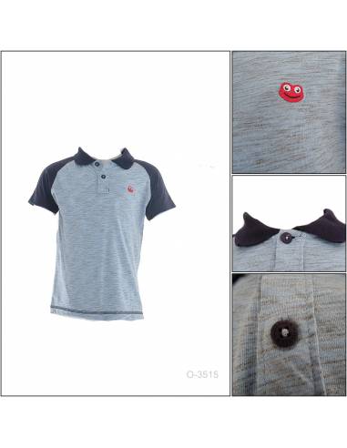 Kaos Kerah Anak Cowok Lengan Pendek Osella 4