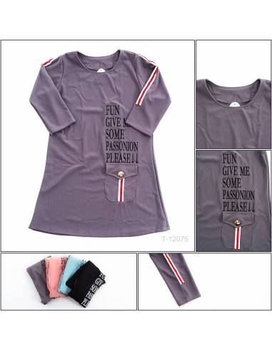 Atasan Tunik Cewek Lengan 7/8 Mizzle All size