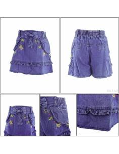 Celana Pendek Jeans Anak Cewek Viely 7-9