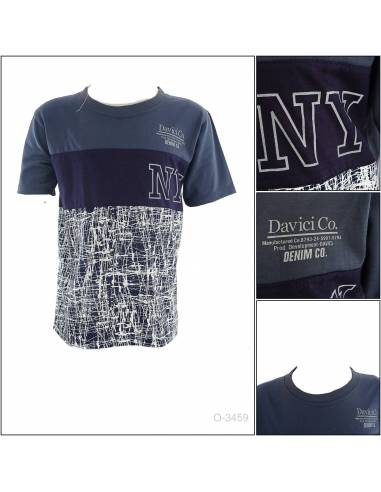 Kaos Oblong Anak Cowok Lengan Pendek Davici 1-3