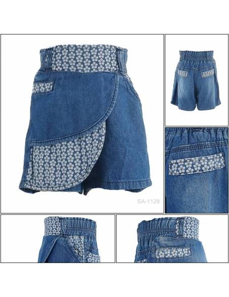 Celana Pendek Jeans Anak Cewek Viely 4-6