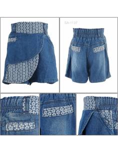 Celana Pendek Jeans Anak Cewek Viely 7-9