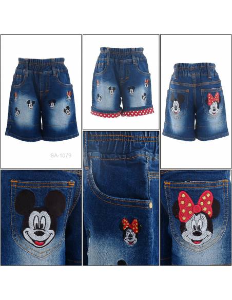 Celana Pendek Jeans Anak Cewek Pinky 20-24