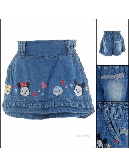 Celana Pendek Jeans Anak Cewek Viely 4-6