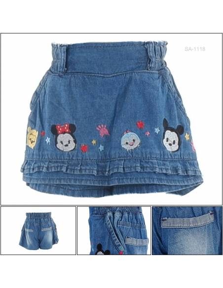 Celana Pendek Jeans Anak Cewek Viely 7-9