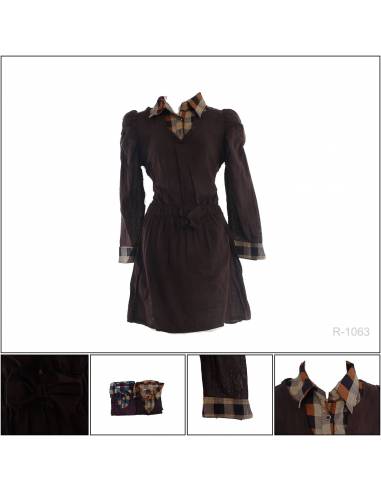 Dress Cewek Lengan Panjang Artha Esthuary All Size