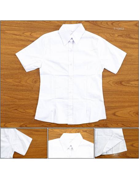 Kemeja Cewek Lengan Pendek Hofu M-XL