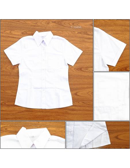 Kemeja Cewek Lengan Pendek Hofu M-XL