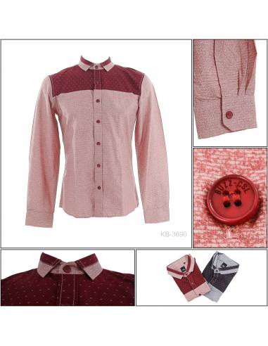 Kemeja Cowok Lengan Panjang Buzz L-XL