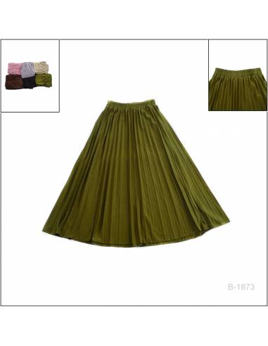 Rok Panjang Plisket/Long Skirt Saya All Size